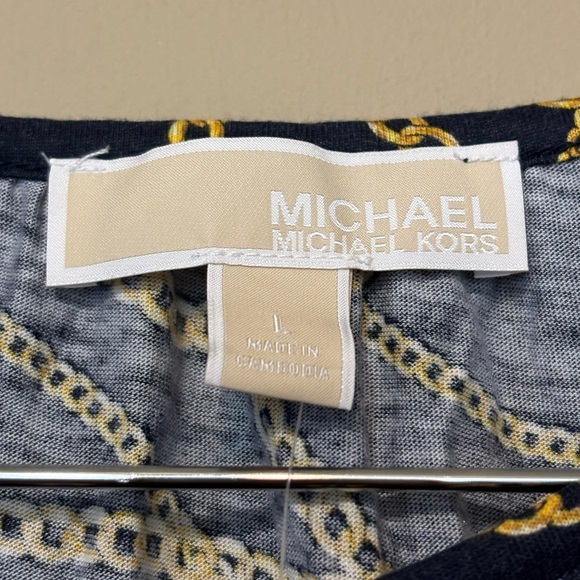 MICHAEL KORS NWT Lightweight Chain Design Top - Picture 2 of 8